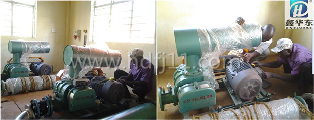 罗茨风机使用现场